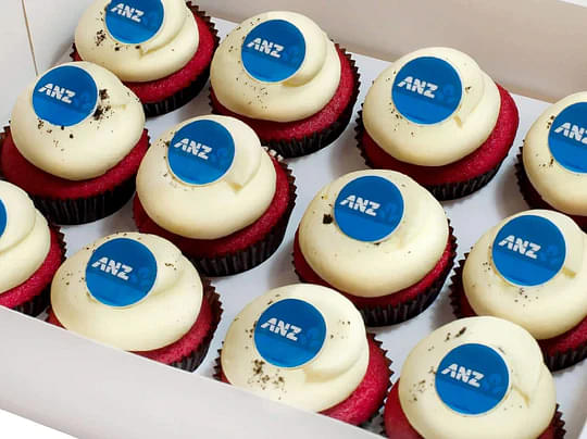 Cupcakes with Logo 