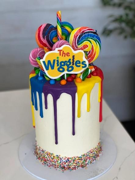 Wiggles Drip Cake