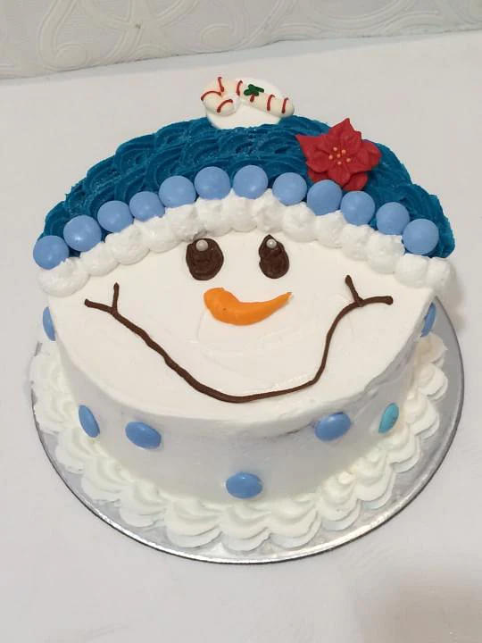 Snowman Topcake