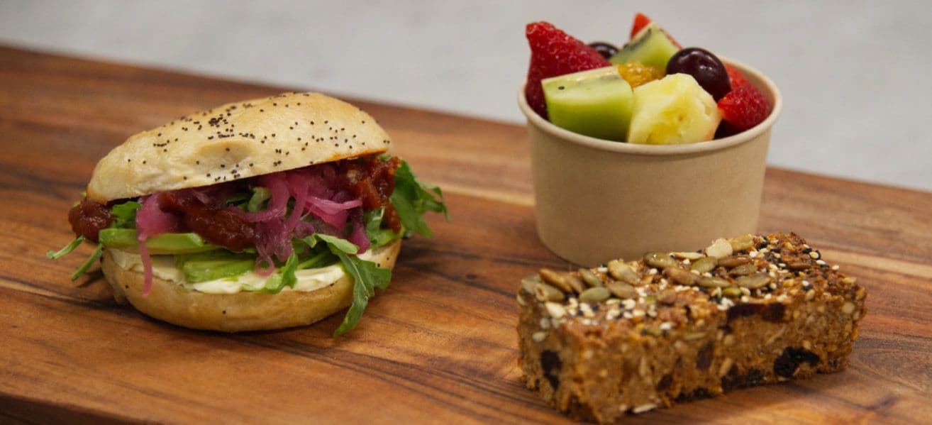 Avocado Bagel Breakfast Box