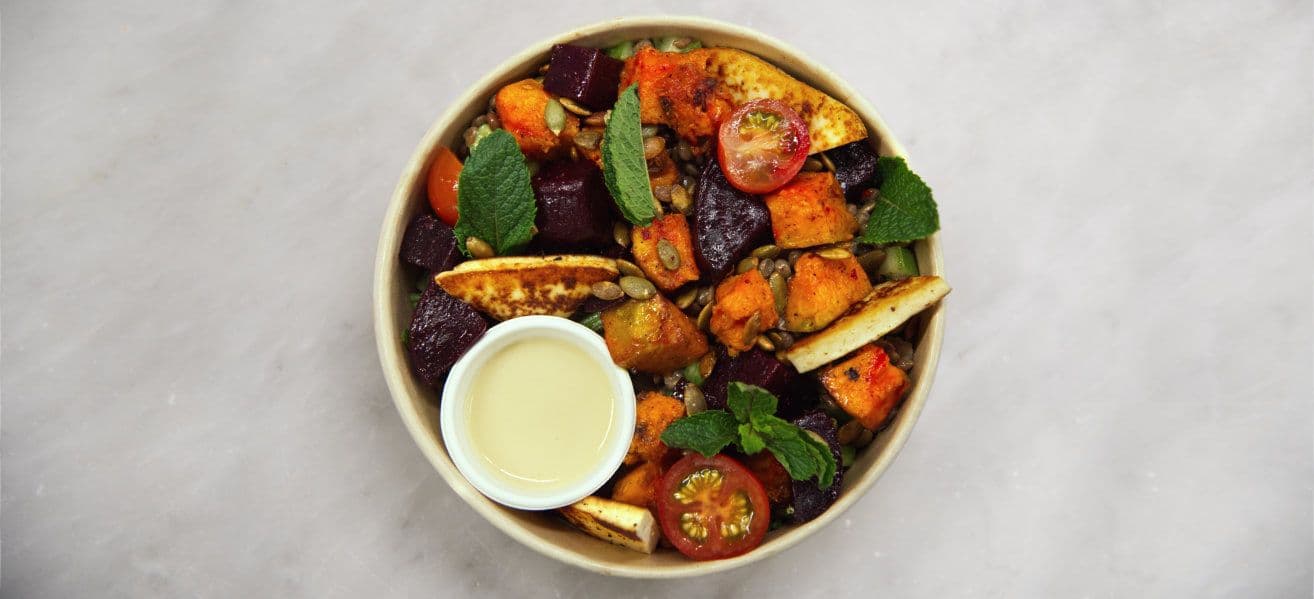 Beetroot & Pumpkin Salad
