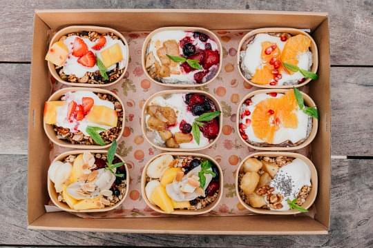 Granola & Parfait Pots Pack (9 pcs)