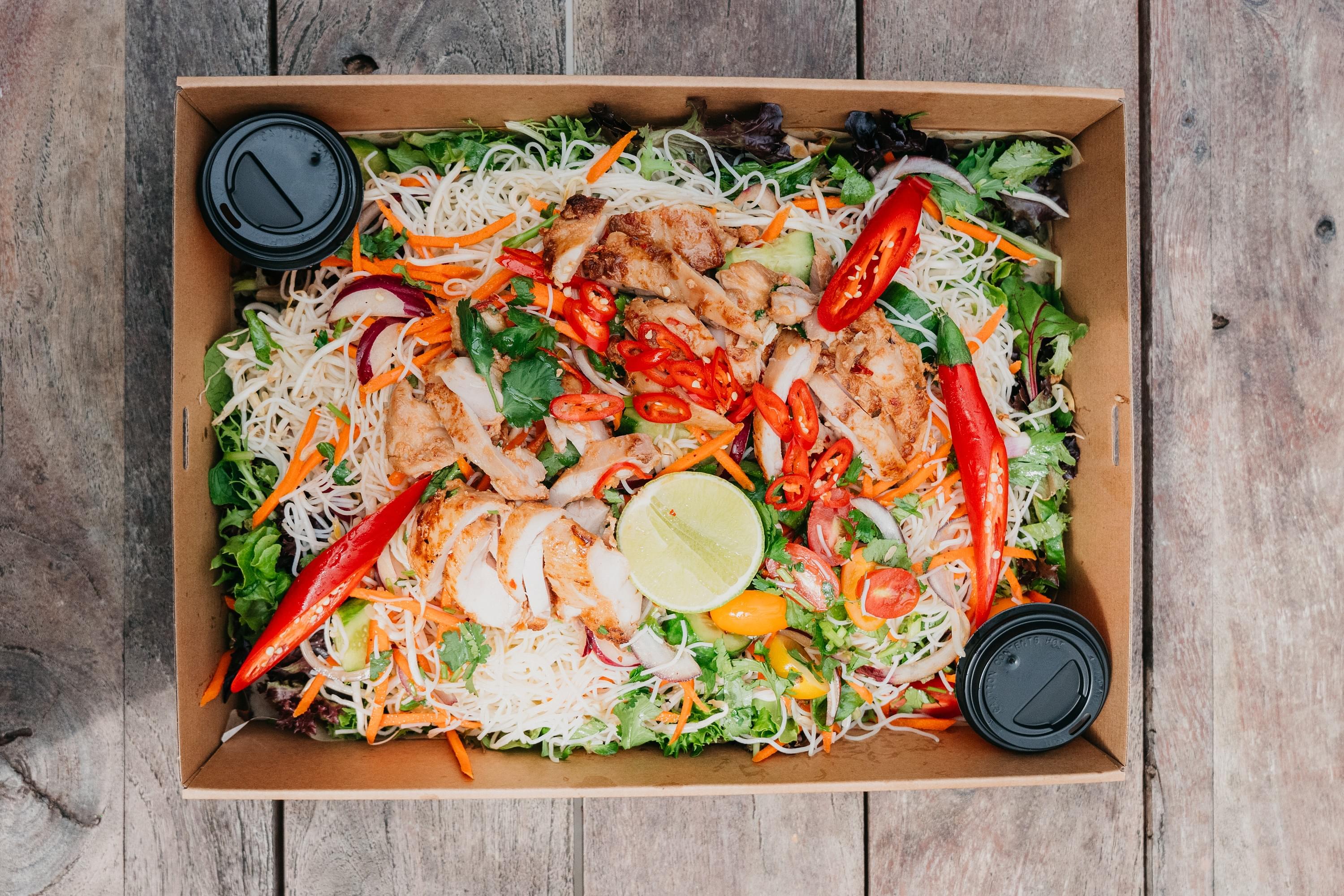 Asian Spiced Chicken Noodle
