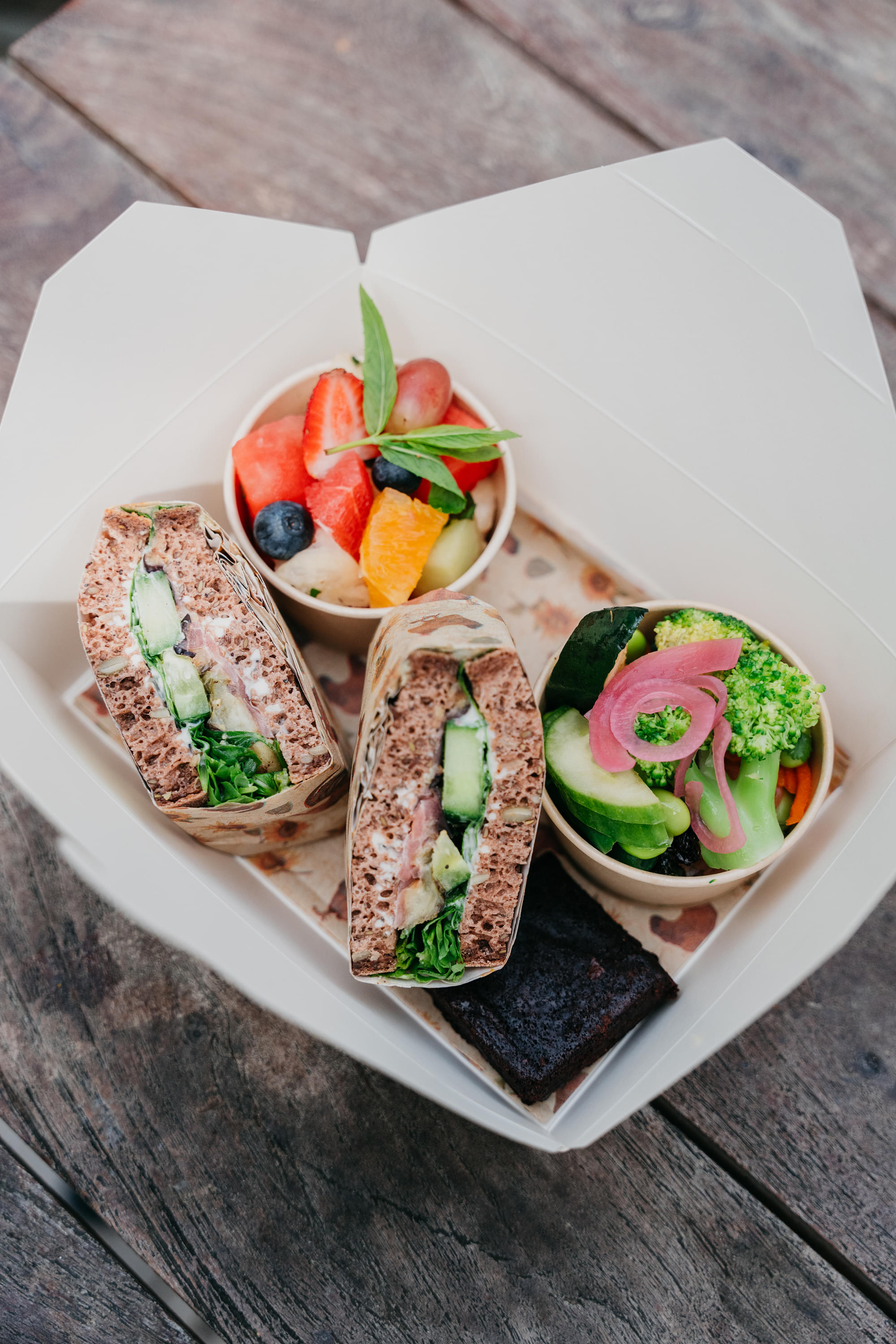 Baba Ghanoush Sandwich Lunch Box