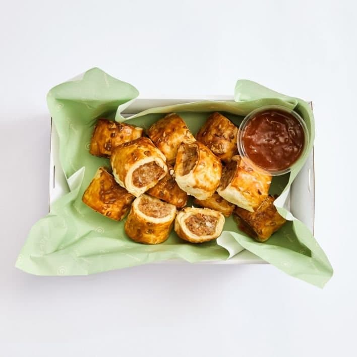 Chicken & Water Chestnut Mini Sausage Rolls