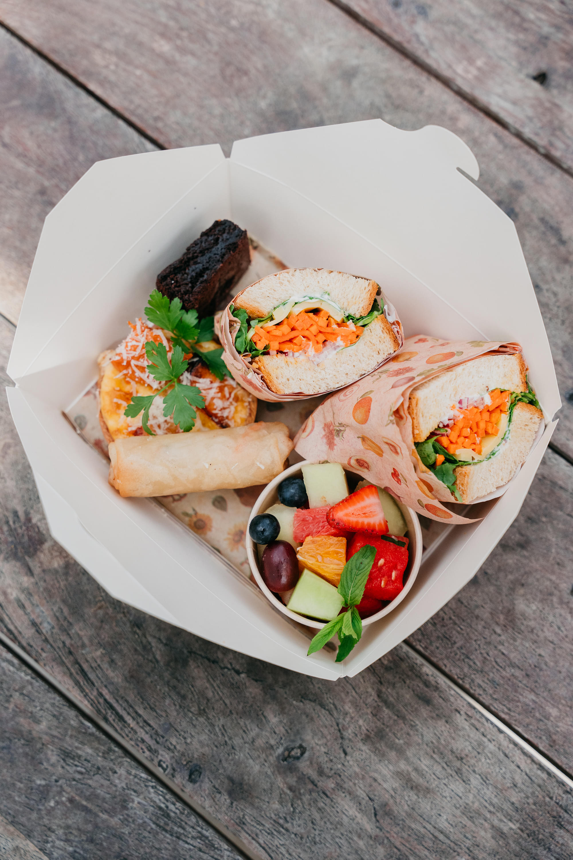 Crunchy Veggie Lunch Box