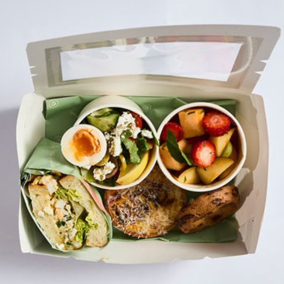 Egg Salad or Falafel Lunch Box