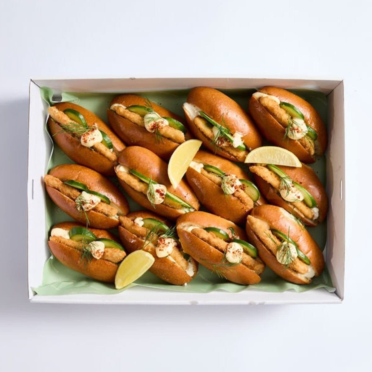 Fish Mini Brioche Rolls