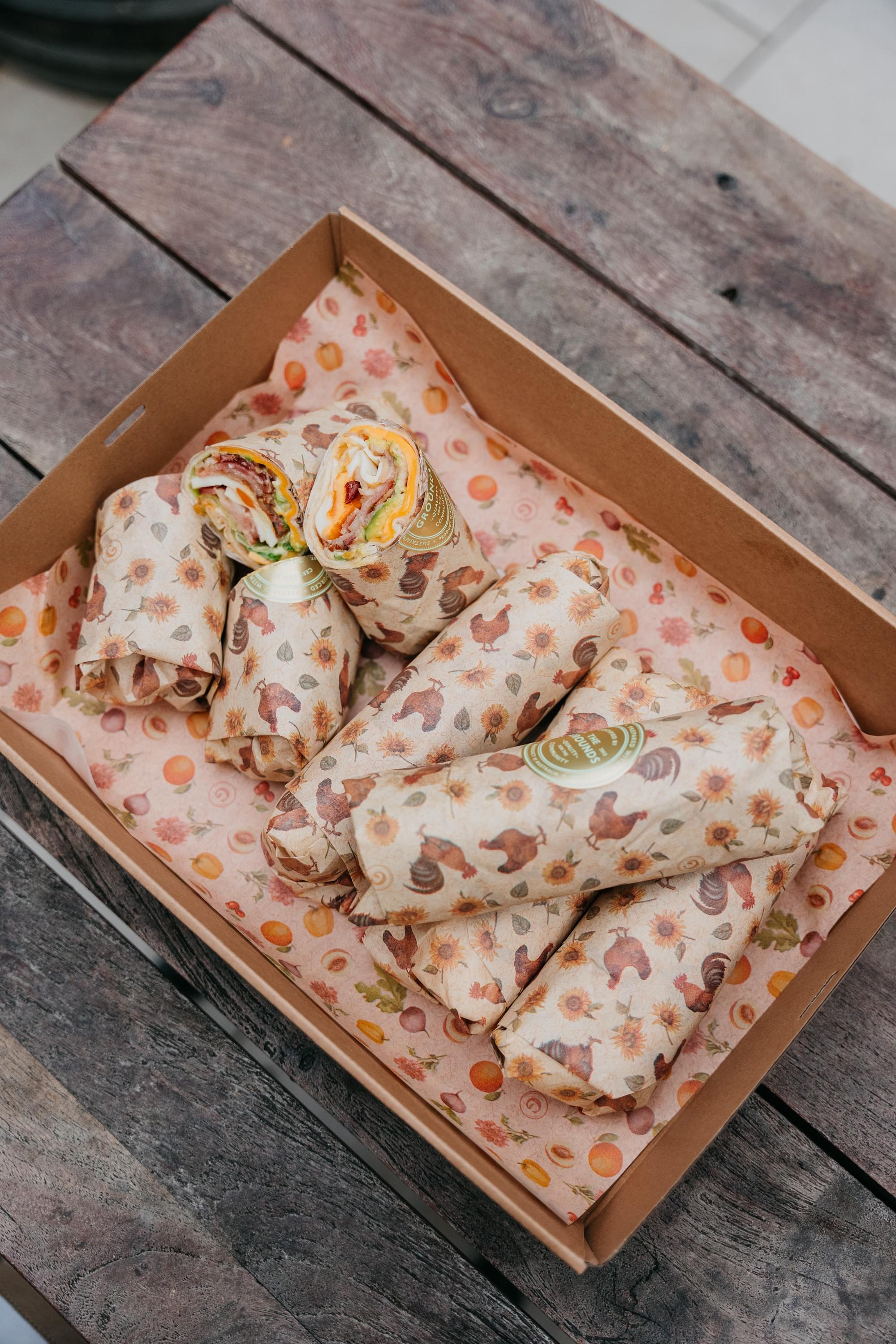 Spinach & Mushroom Wrap