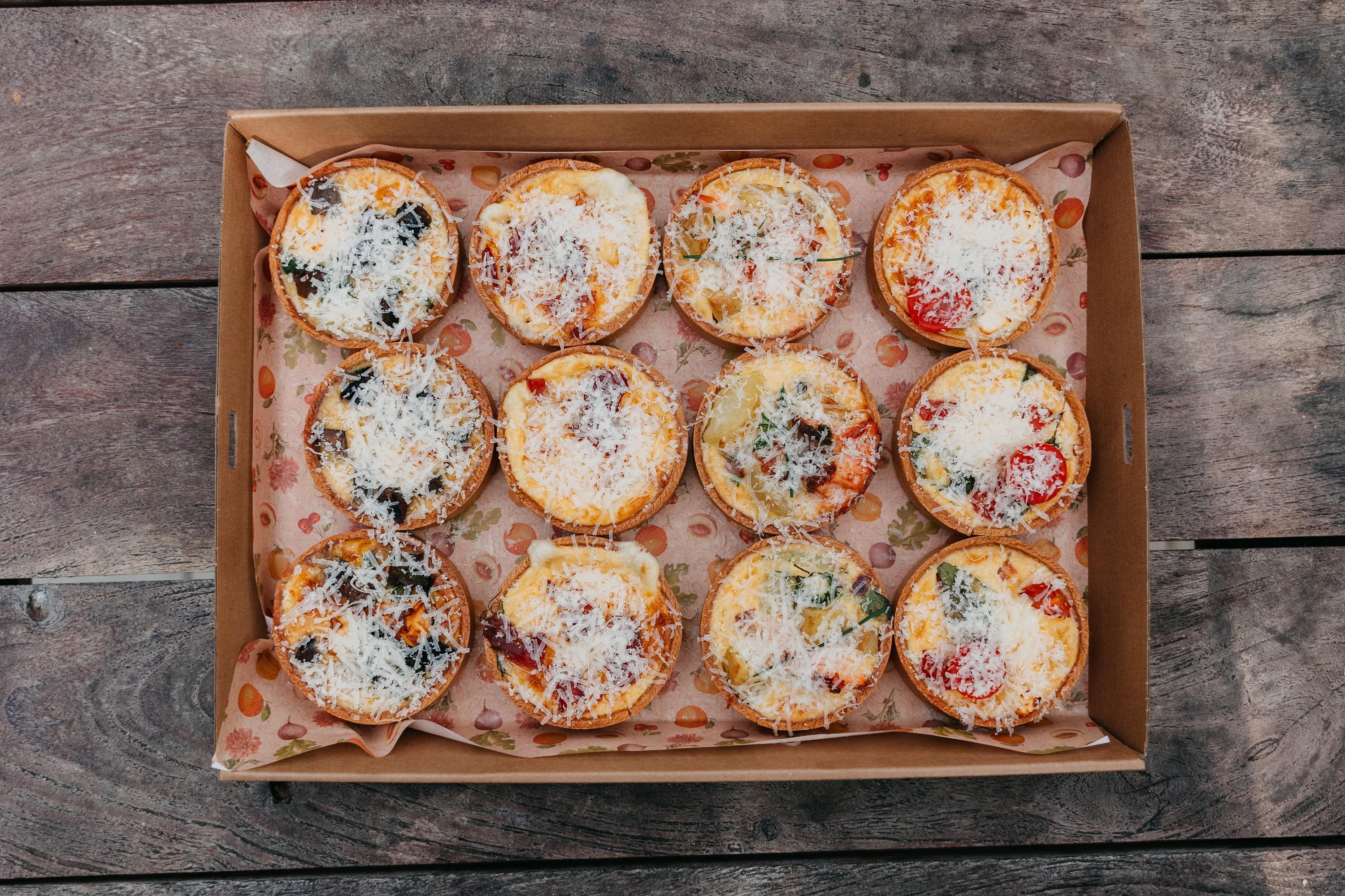 Breakfast Assorted Quiche Box
