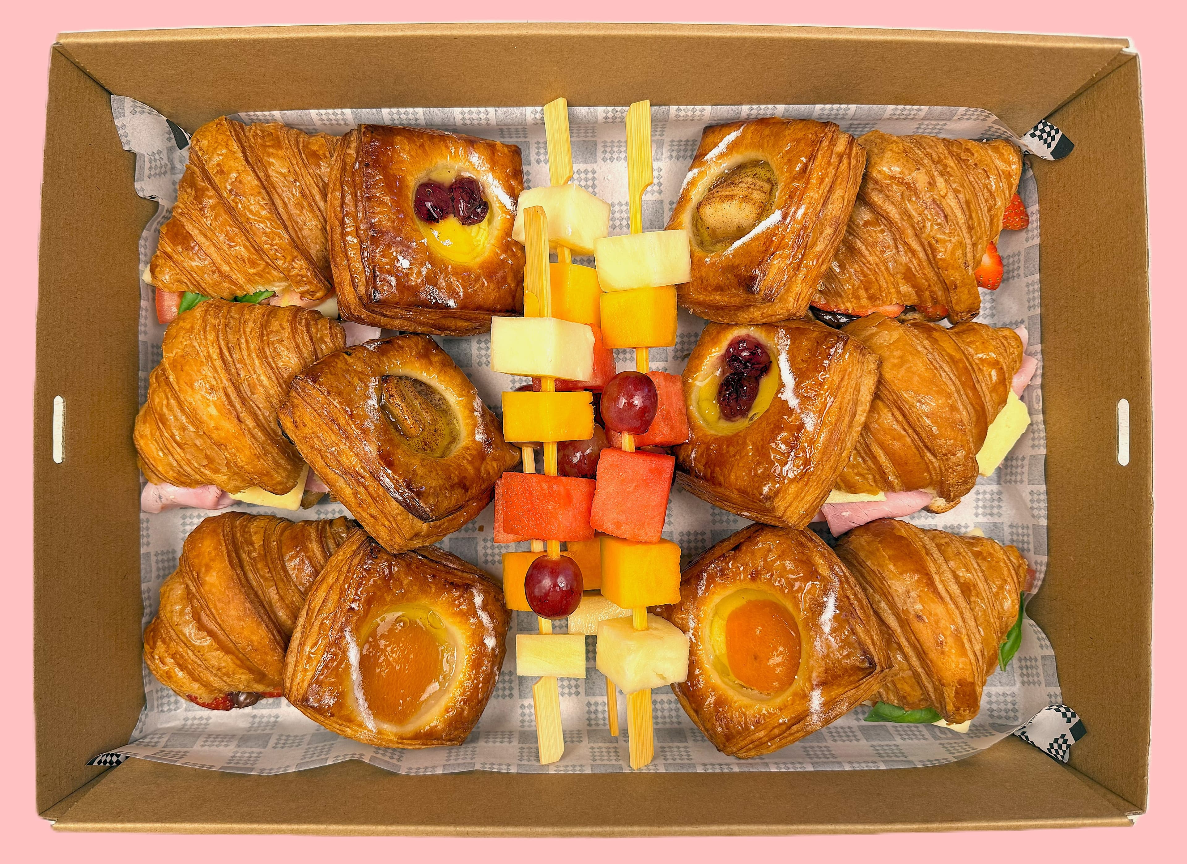 Classic Pastry & Fruit Platter