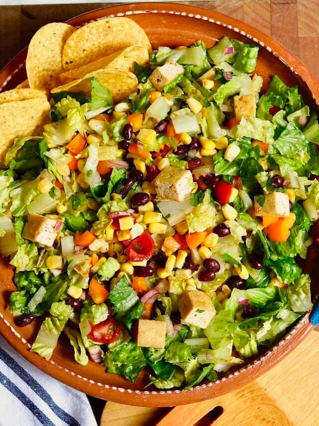 Mexican Chopped Salad Large Platter