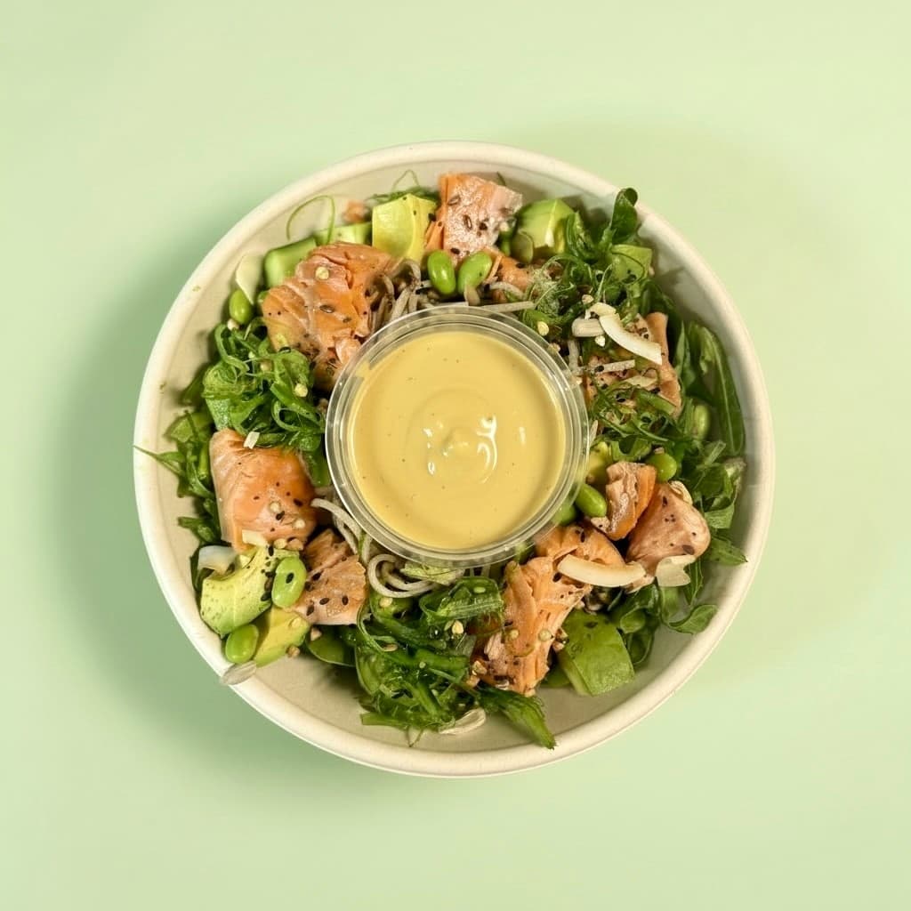 Nori Salmon Crunch Bowl