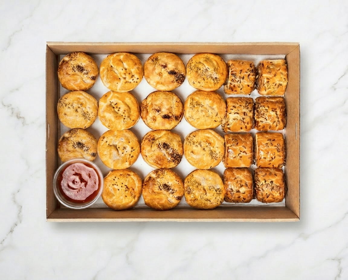 Gourmet Pie & Sausage Roll Platter