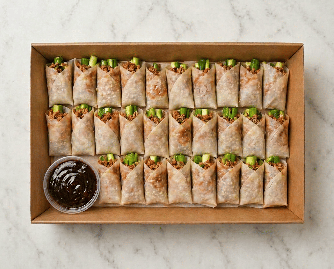 Roasted Duck Pancake Platter