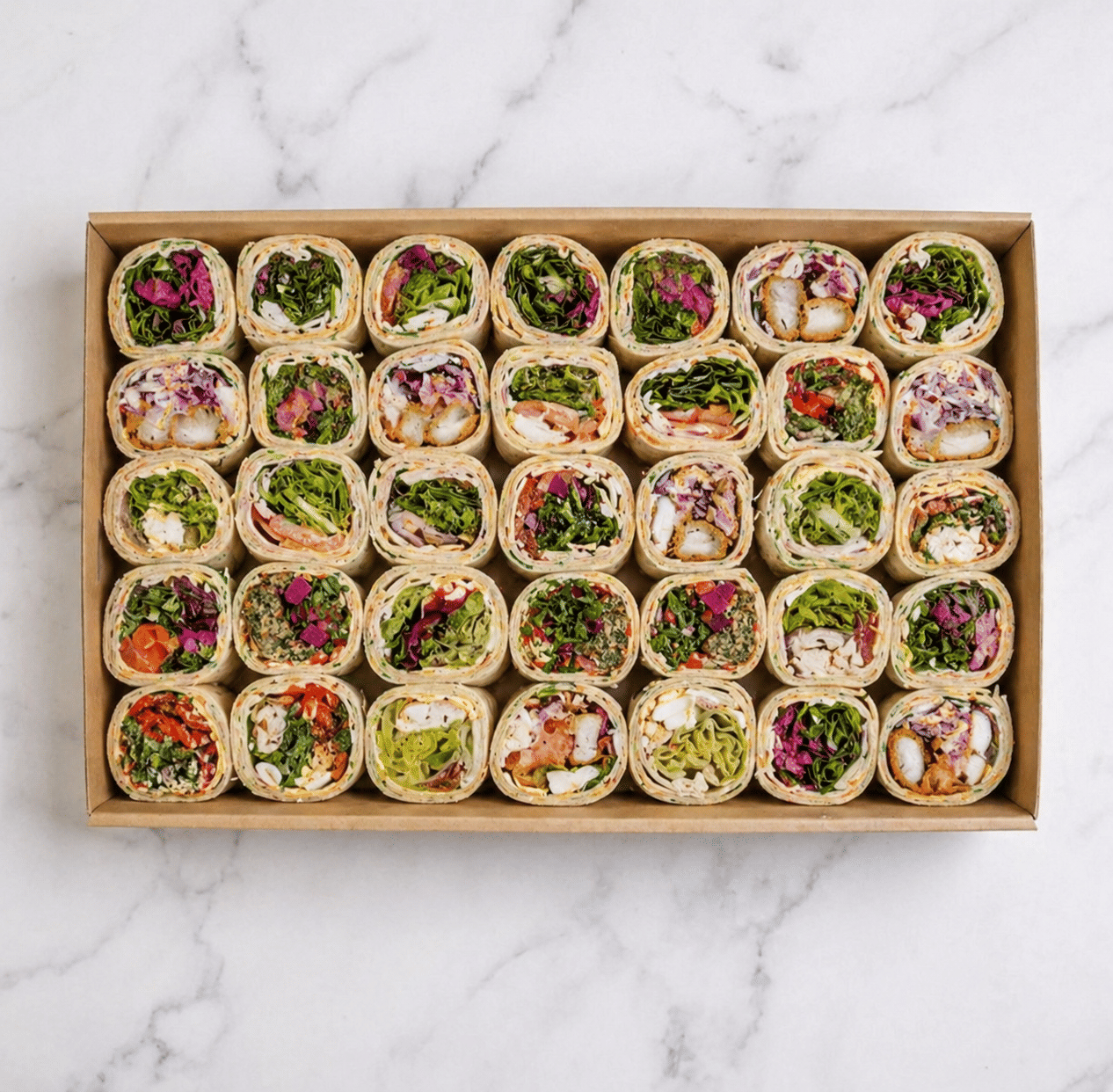 Mixed Wrap Platter