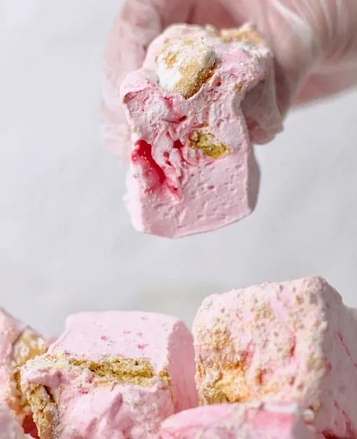 Strawberry Cheesecake Marshmallows