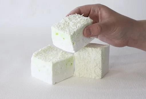 Lime and Coconut Marshmallows