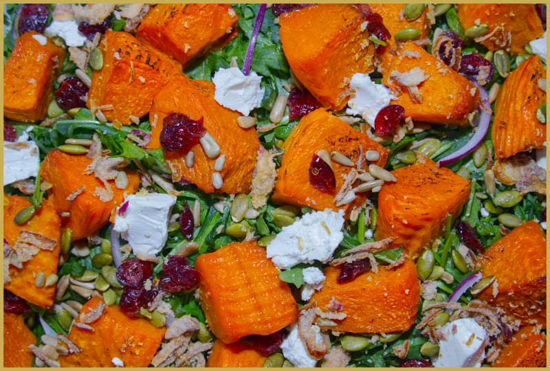 Roasted Pumpkin Salad