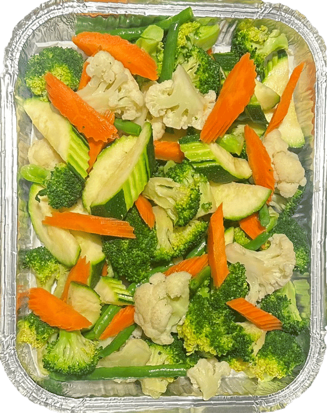 Steamed  Seasonal Vegetables