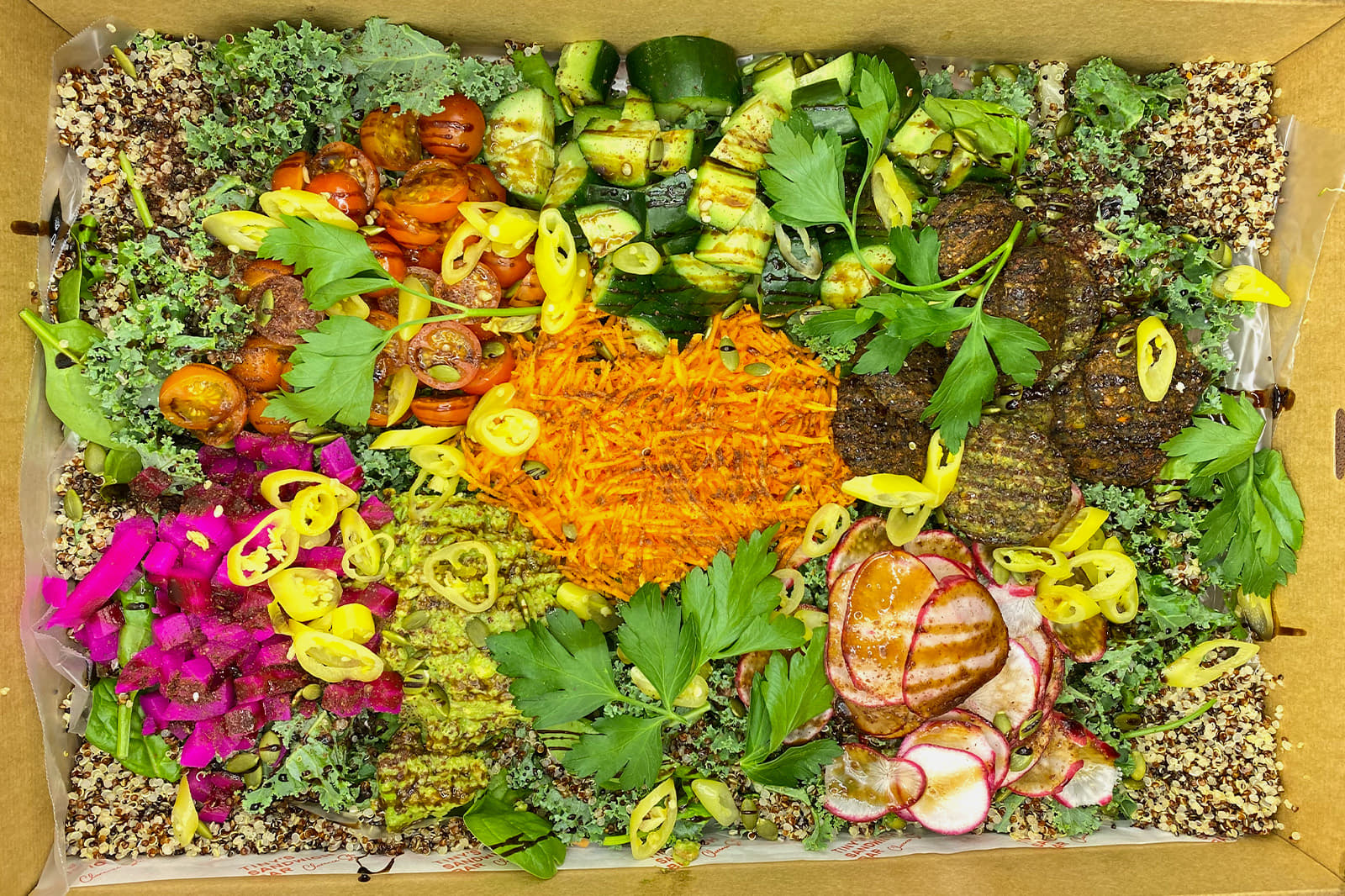 Falafel & Hummus Salad