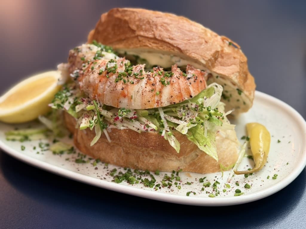 Tiny's Lobster Sandwich