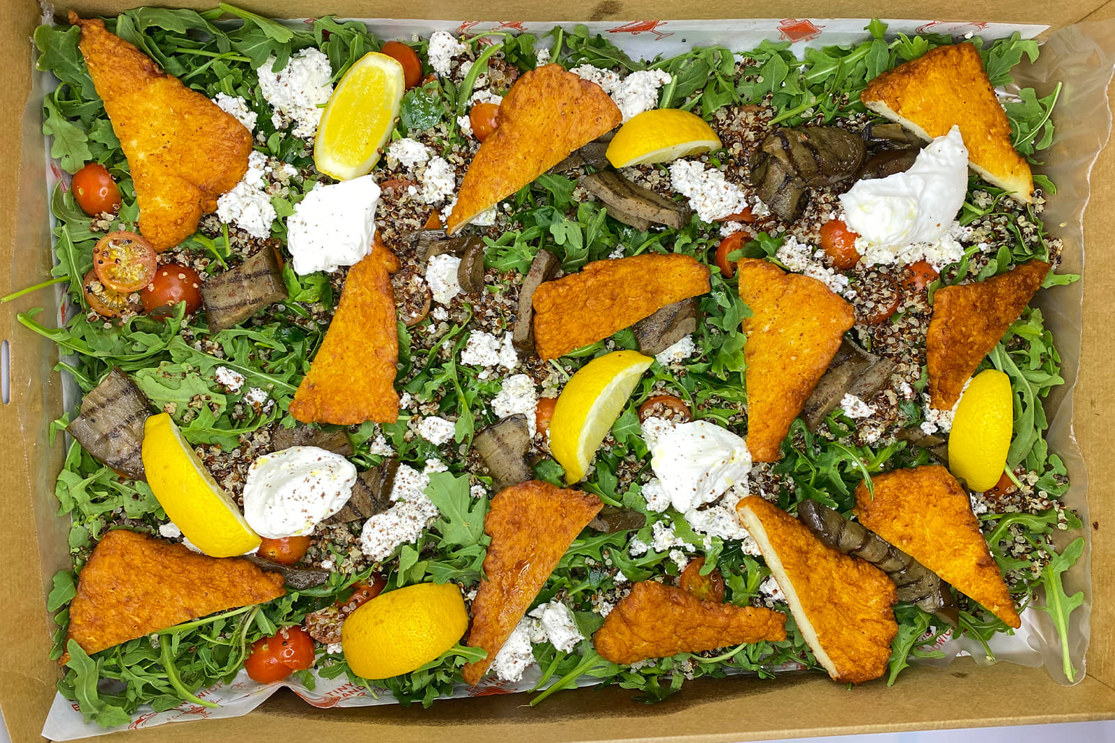 Quinoa & Halloumi Salad