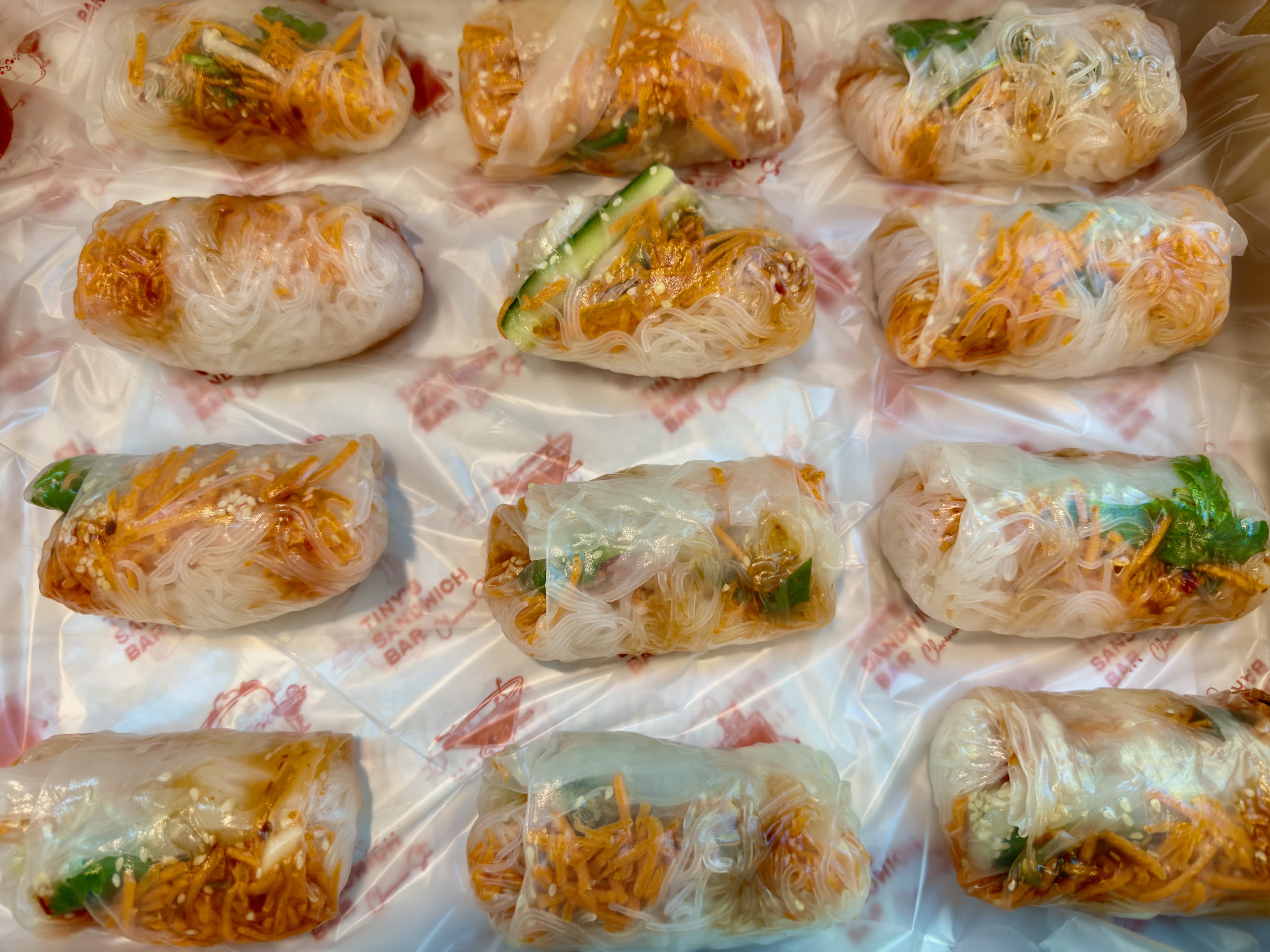 Vegetarian Rice Paper Rolls