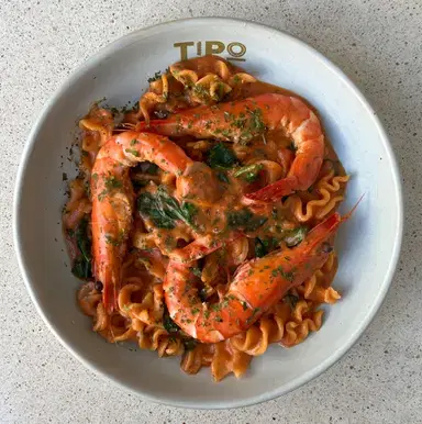 Prawns in Pink