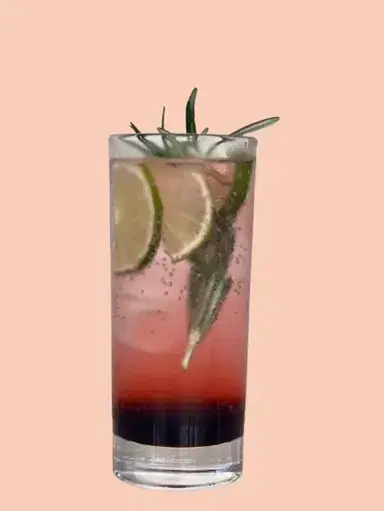 Three Berry & Lime Soda