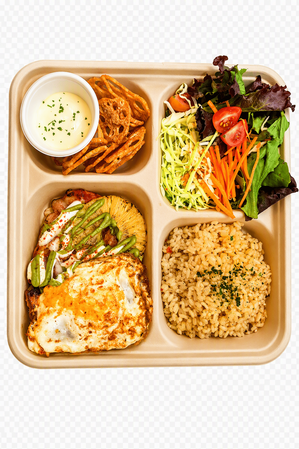 Chicken Barbie Egg Bento Box