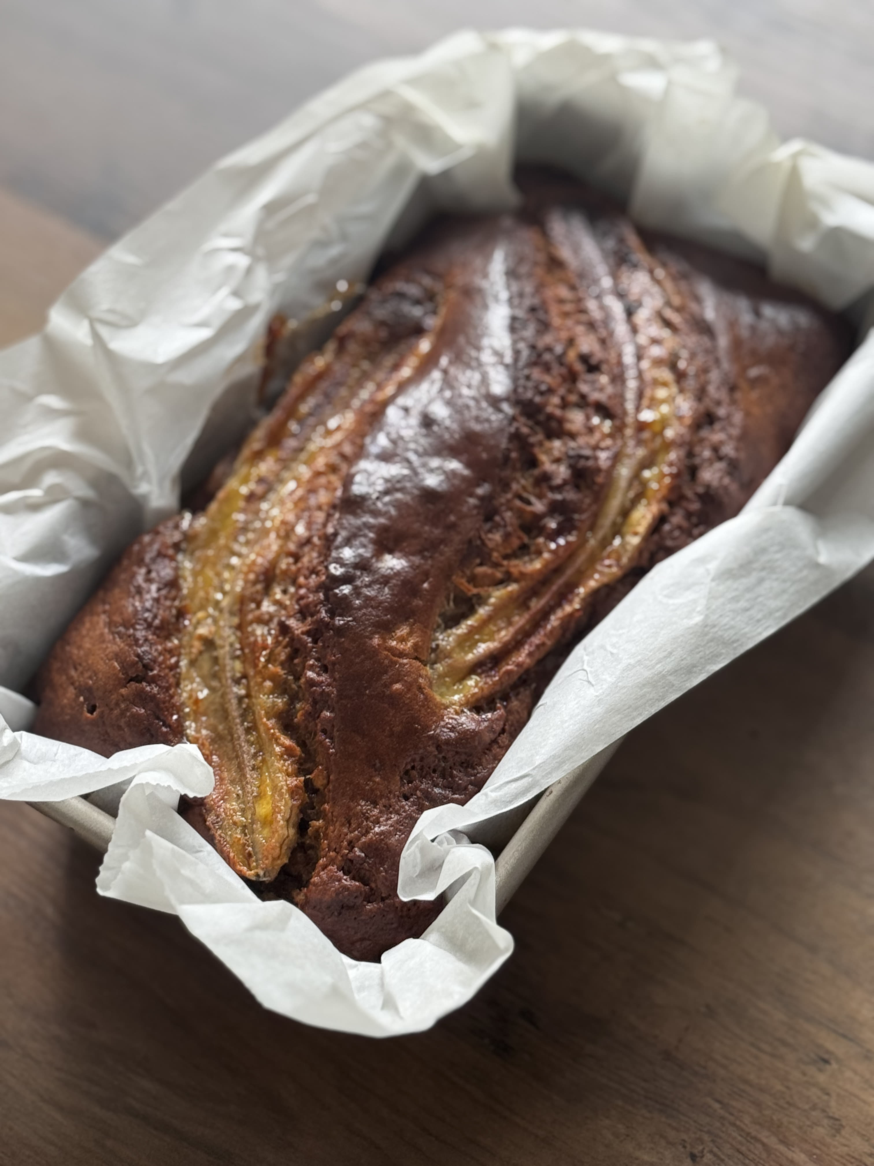 Banana Loaf with Organic Butter