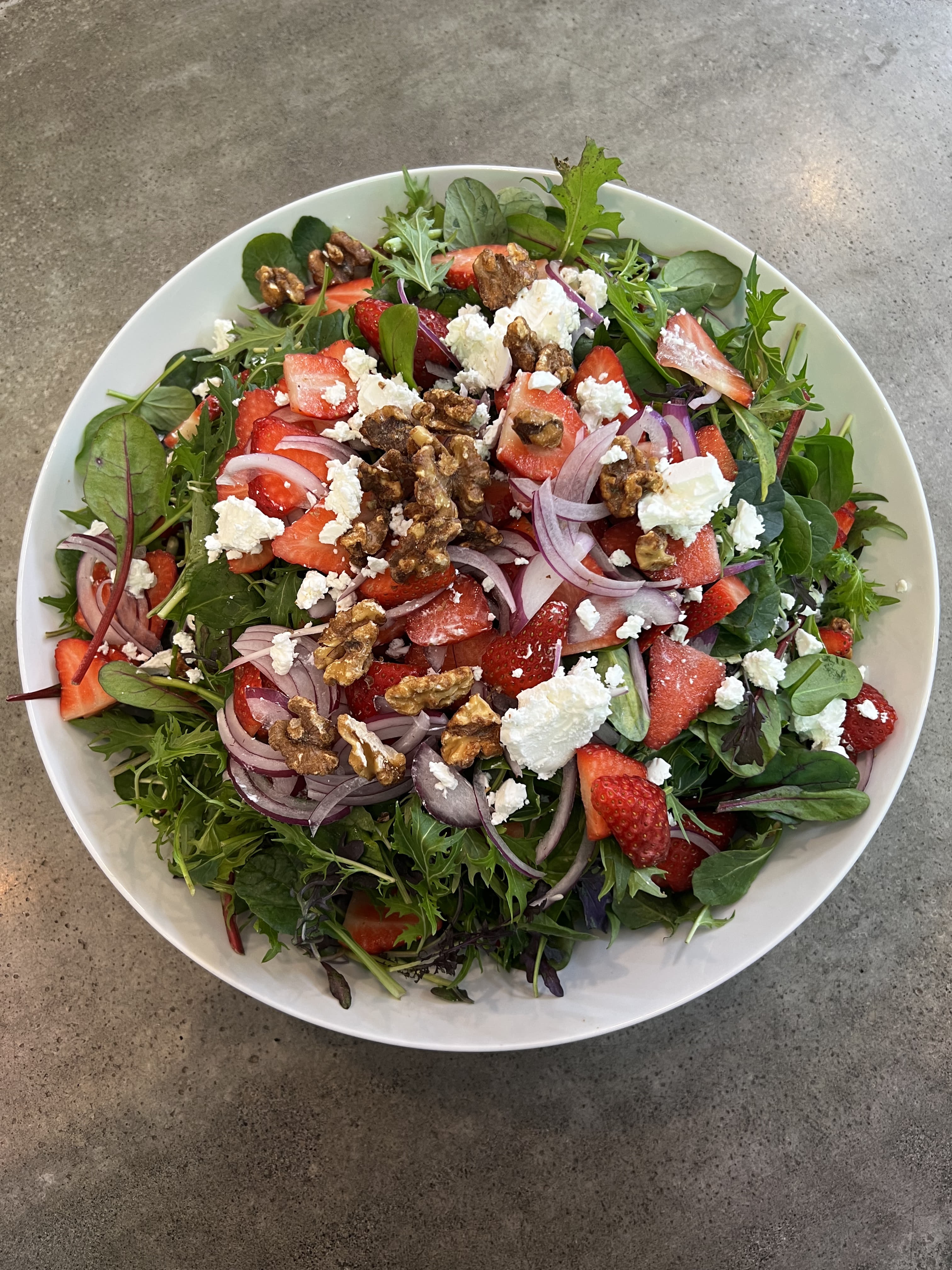 Summer Berry & Feta Salad