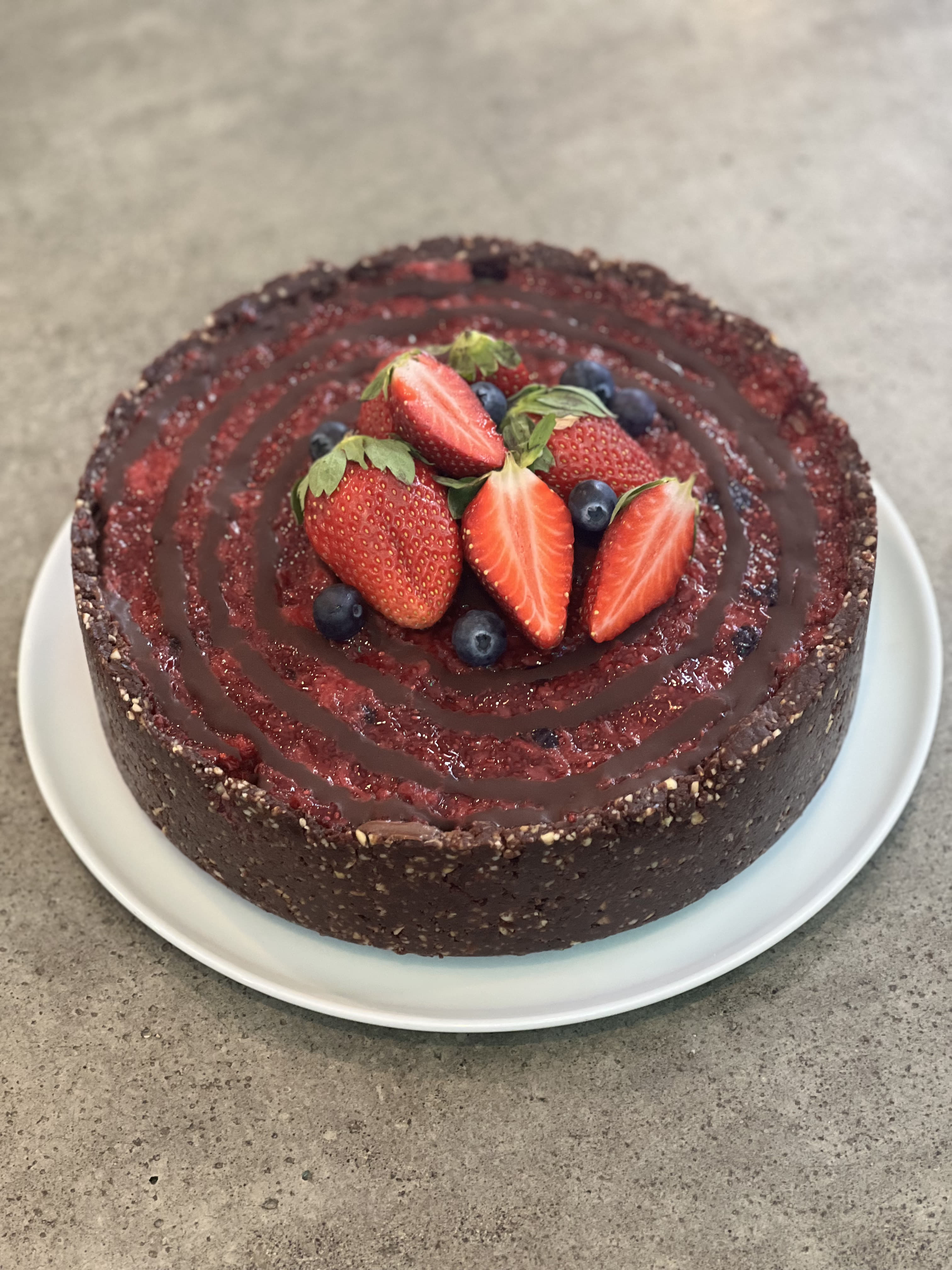 Whole Unbaked Vegan Cheesecakes