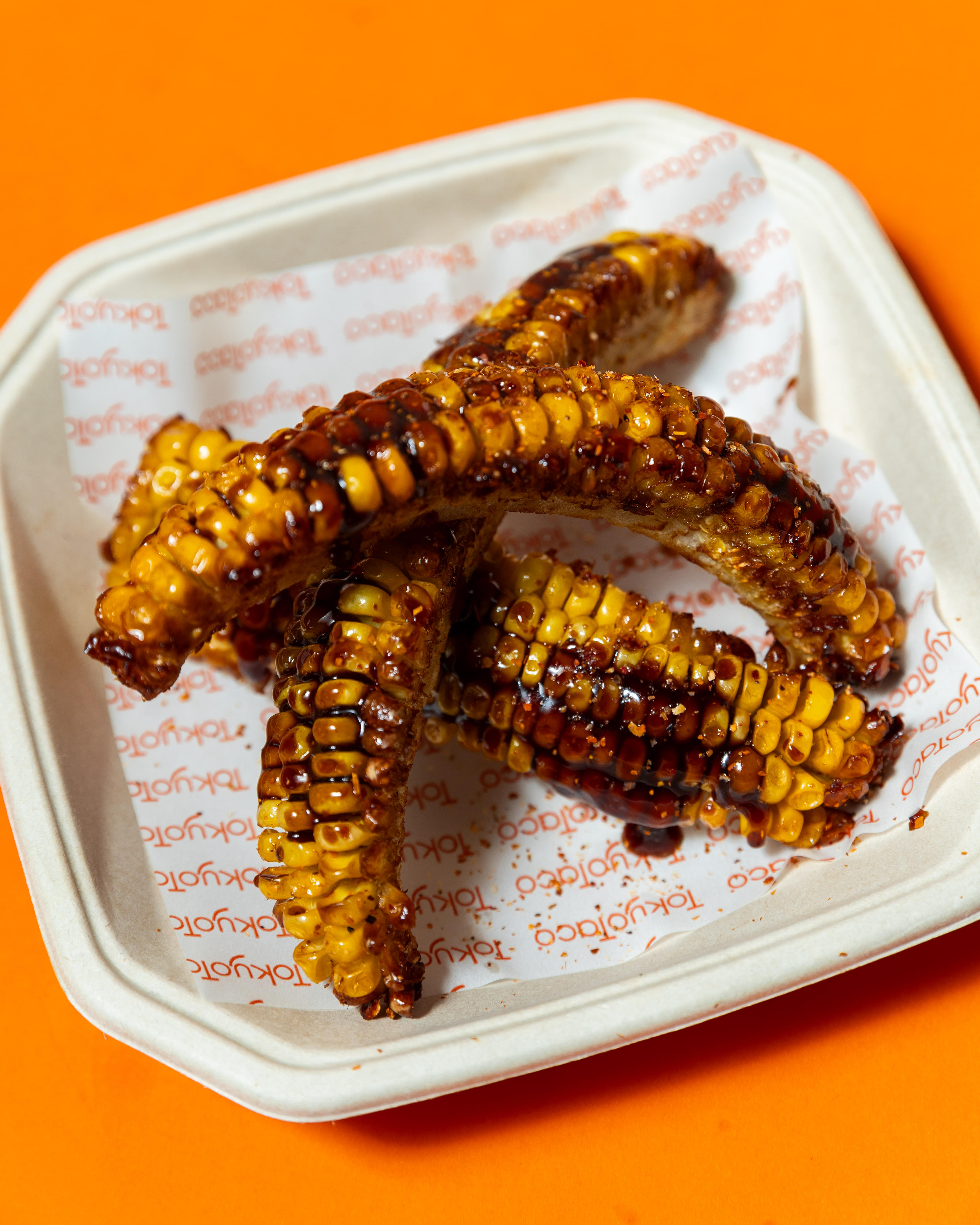 Yuzu Teriyaki BBQ Corn Ribs