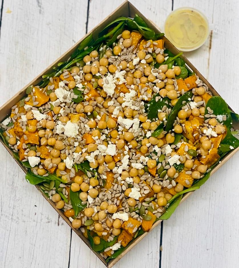 Pumpkin, Chickpea, Spinach