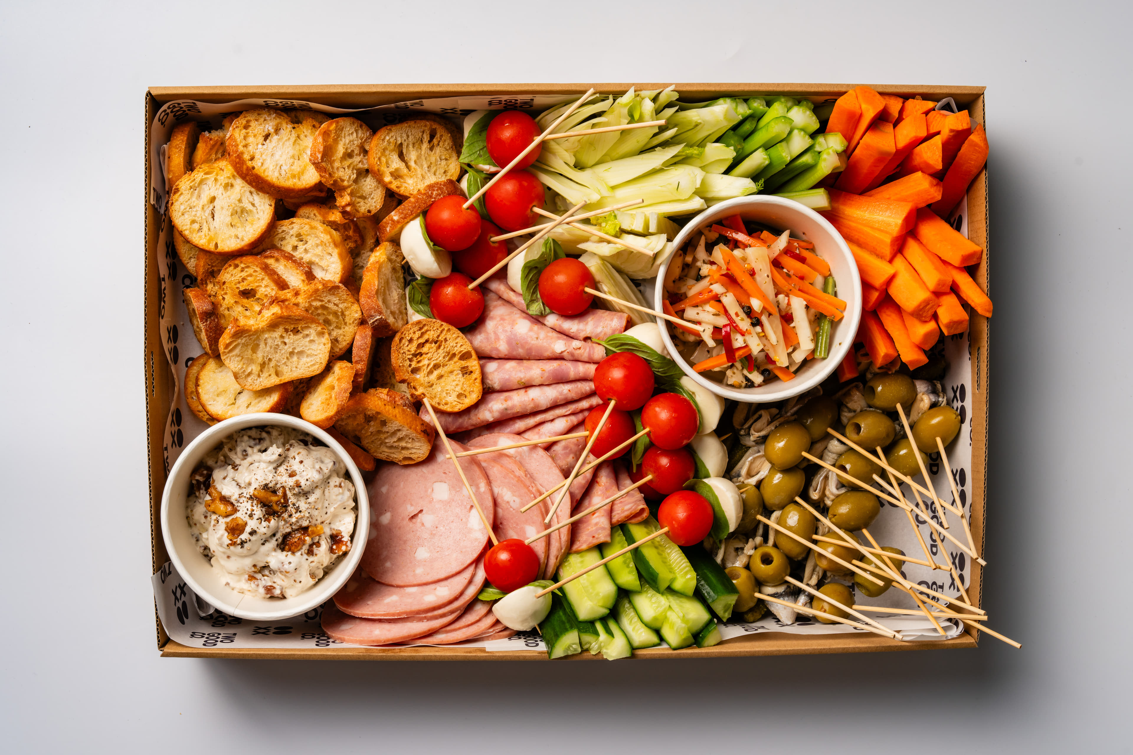Antipasto Grazing Box - Meat & Fish
