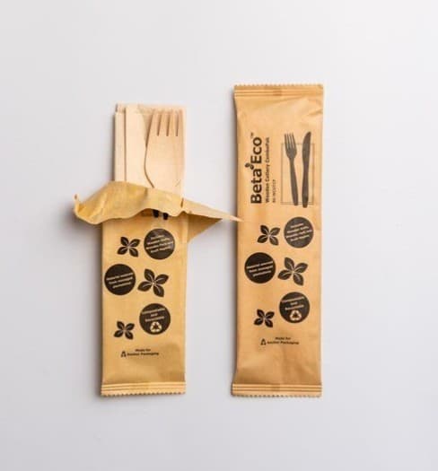 Knife, Fork & Napkin Set