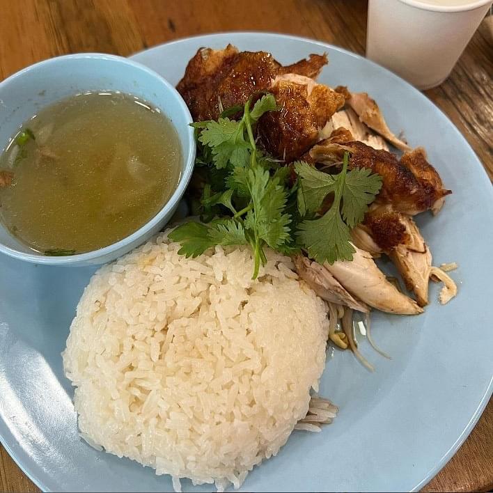 Crispy Skin Chicken Rice