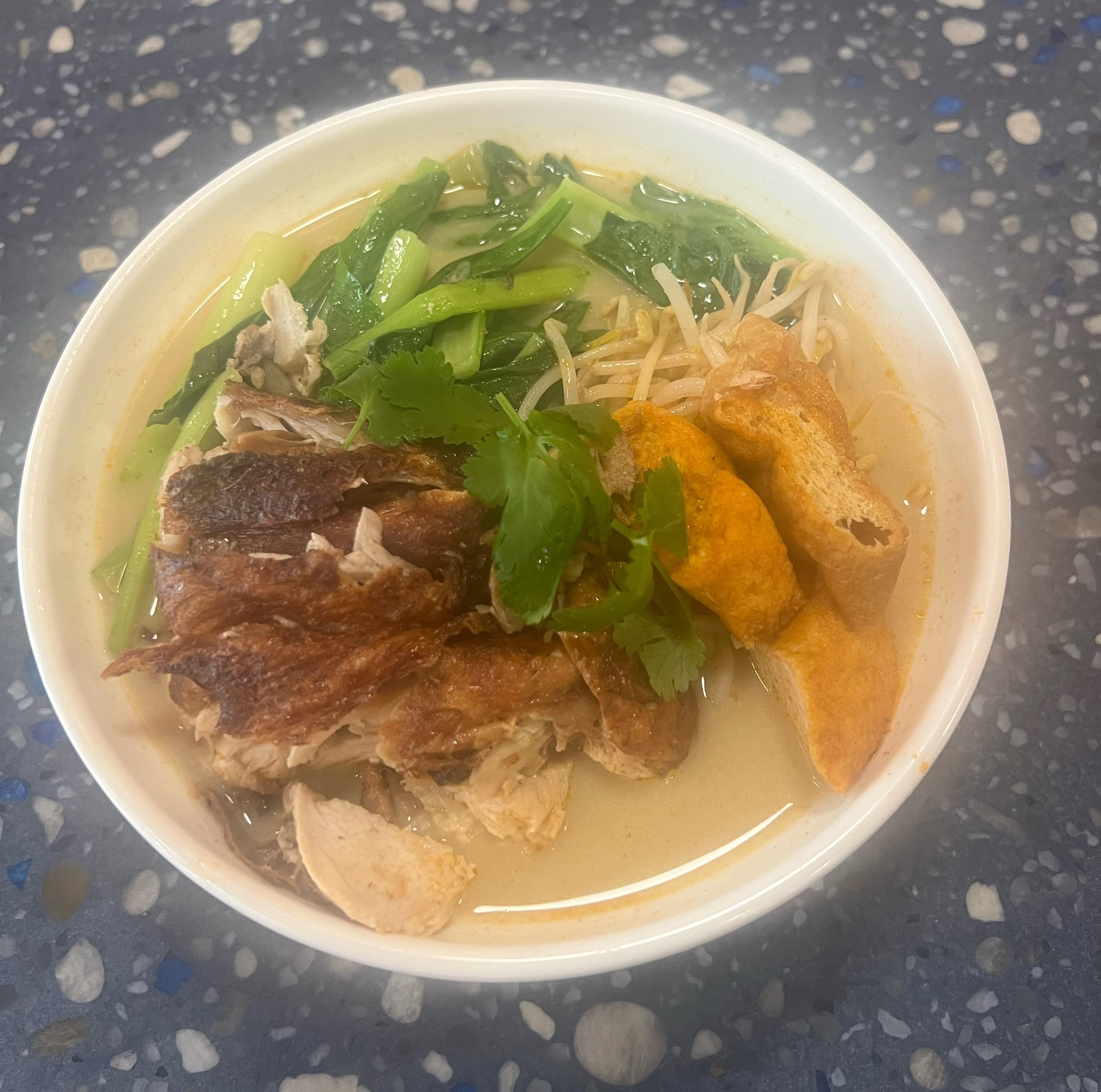 Crispy Skin Chicken Laksa