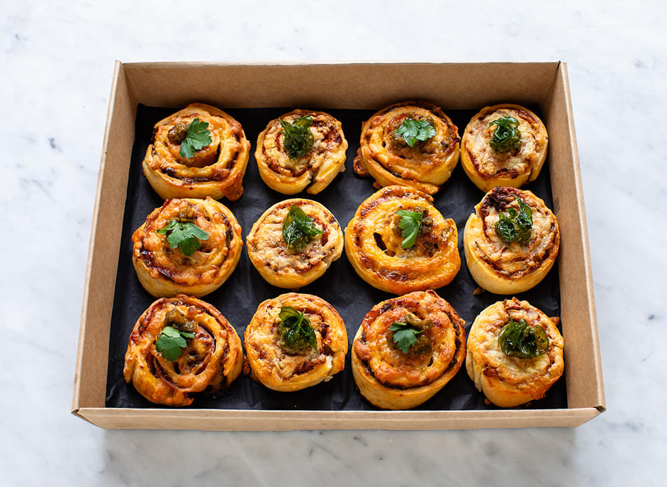 Country-style Savoury Scrolls
