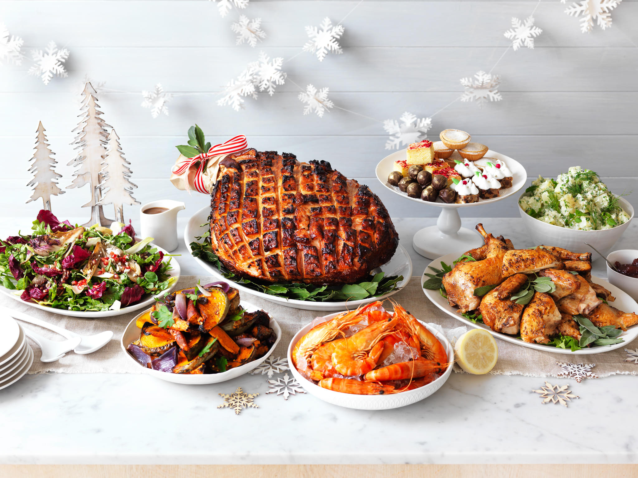 Chilled Aussie Christmas Banquet