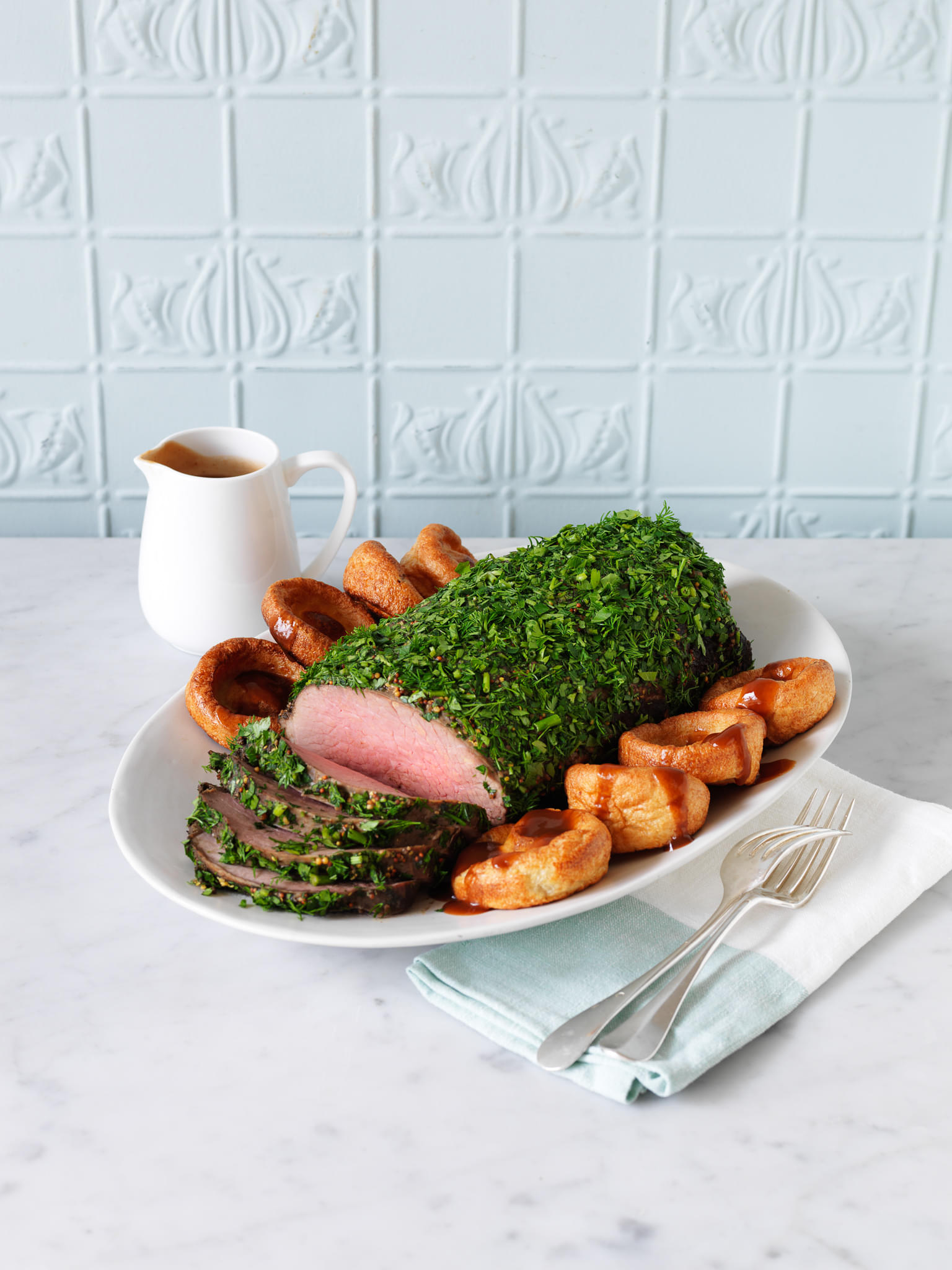 Roast Beef with Mustard & Dill
