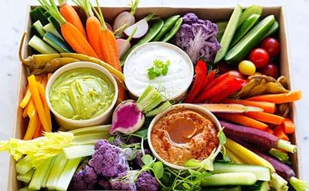 Spring Crunchy Crudites