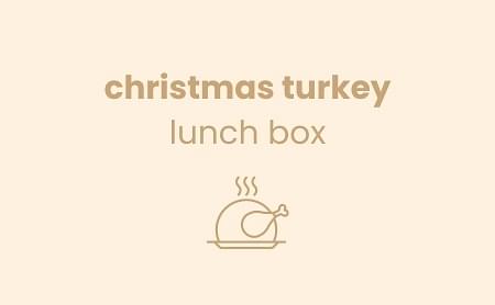 Christmas Turkey Lunch Box