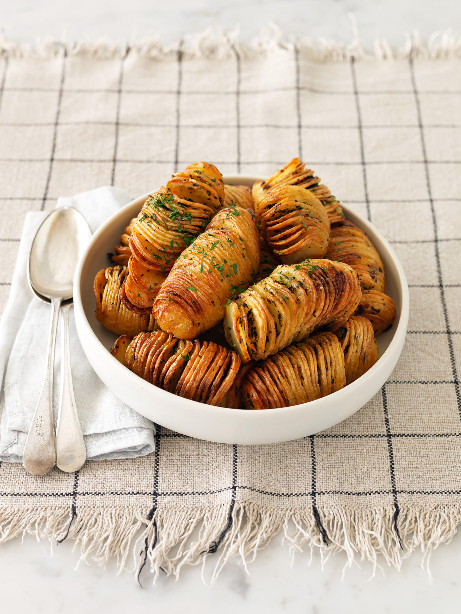 Hasselback Potatoes