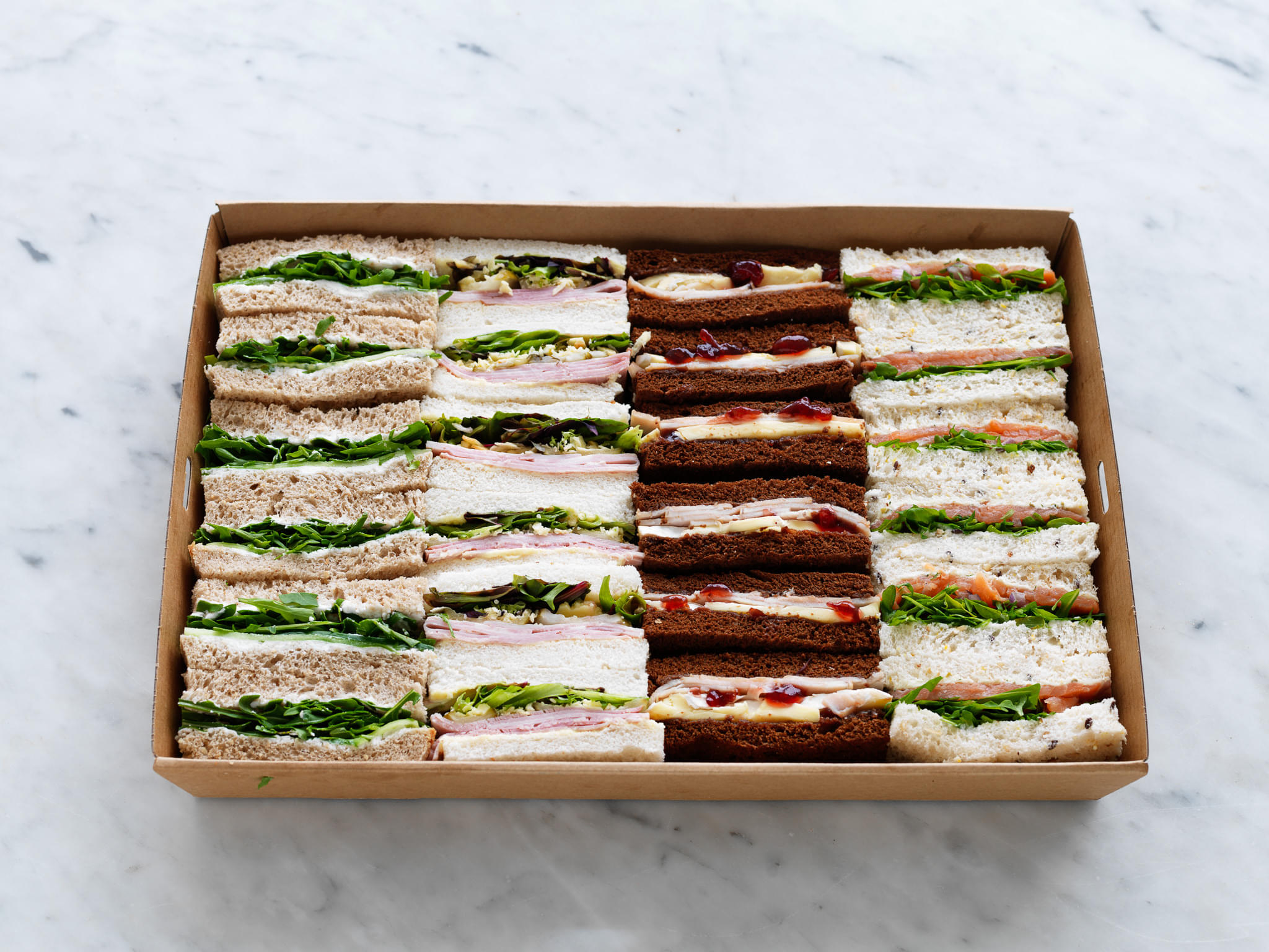 Festive Finger Sandwiches