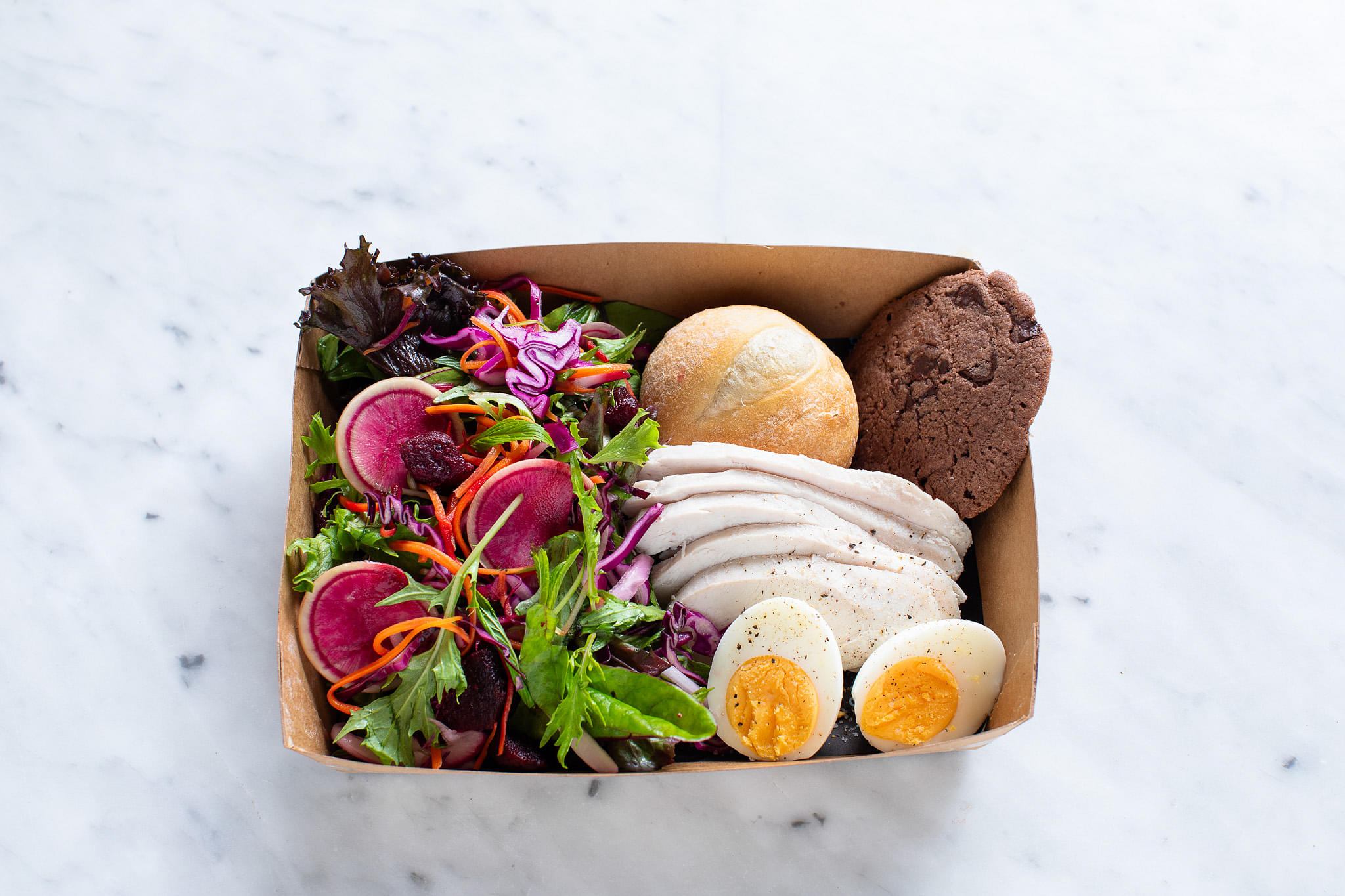 Protein Salad Lunch Box