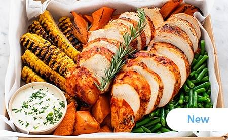 Roast Buffalo Chicken Breast