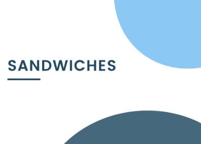 Dairy Free Sandwiches